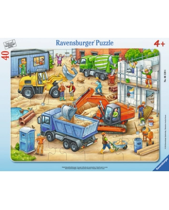 Puzzle 40el Wielkie pojazdy budowlane 061204 RAVENSBURGER