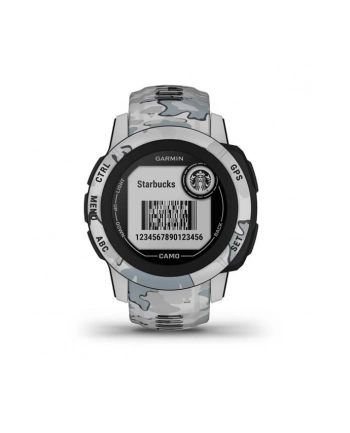 Garmin Instinct 2S Camo Edition z czujnikiem tętna HRM Elevate (mglisty moro / mglisty pasek)