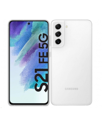 Samsung Galaxy S21 FE 5G 128GB Dual SIM biały (G990) 6.4'' | Snapdragon 888 | 6/128GB | 5G | 3+1 Kamera | 12+12+8MP | System Android 12