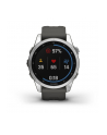 Garmin Fenix 7S srebrny z grafitowym paskiem - nr 26