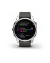 Garmin Fenix 7S srebrny z grafitowym paskiem - nr 34