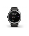 Garmin Fenix 7 srebrny z grafitowym paskiem - nr 33