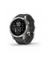 Garmin Fenix 7 srebrny z grafitowym paskiem - nr 35