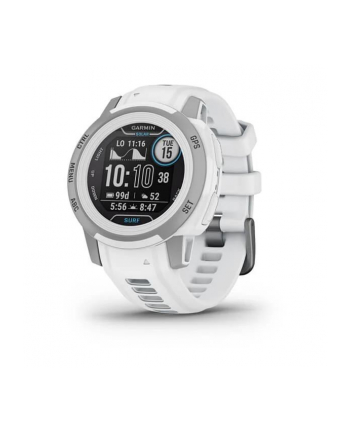 Garmin Instinct 2S Solar Surf Edition Ericeira z czujnikiem tętna HRM Elevate (szary / biały pasek)
