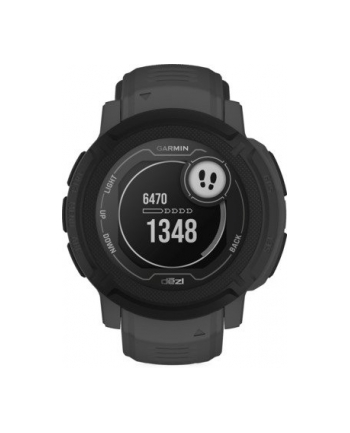 Garmin Instinct 2 Dezl Edition z czujnikiem tętna HRM Elevate (czarny / popielaty pasek)