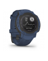 Garmin Instinct 2 Solar z czujnikiem tętna HRM Elevate (ciemnobłękitny / ciemnobłękitny pasek) - nr 1