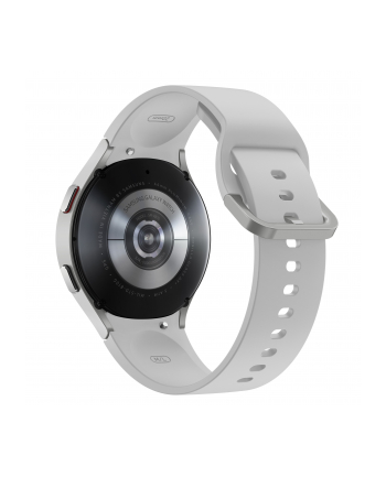 Samsung Galaxy Watch 4 44mm LTE srebrny (R875) Komunikacja: Bluetooth, NFC, WiFi | Wyświetlacz: 1,4'' | Pulsometr | Wodoszczelność 5 ATM