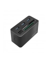 logilink Stacja dokująca USB3.2 8-portów, mini Czarna - nr 1