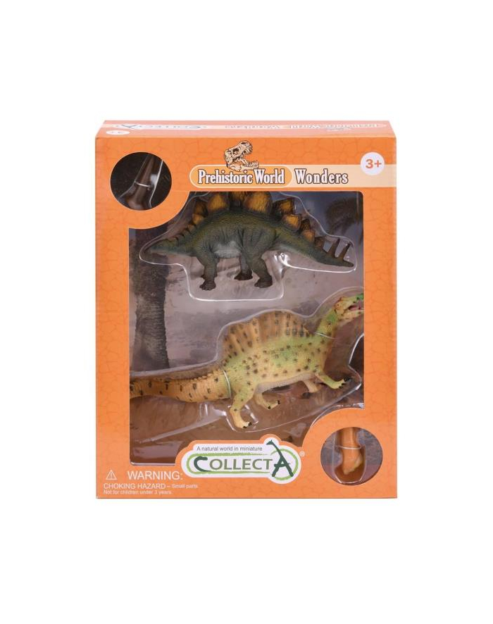 Dinozaury Spinozaur i Stegozaur 89876 COLLECTA główny