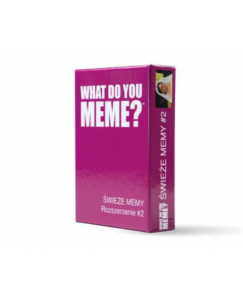 epee EP What Do You Meme? Extra paka No 2 - 25 memów + 90 kart p8 04250