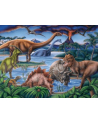 norimpex Malowanie po numerach Dinozaury 40 x 50 6174 - nr 1