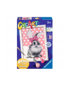 Malowanka CreArt dla dzieci: Słodki króliczek 289332 RAVENSBURGER malowanie po numerach - nr 1