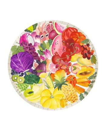 Puzzle 500el koło Circle of Colors Paleta kolorów Owoce i warzywa 171699 RAVENSBURGER nr 1