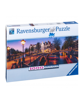 Puzzle 1000el Panorama Amsterdamu 167524 RAVENSBURGER