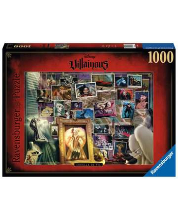 Puzzle 1000el Villainous Cruella de Vil 168866 RAVENSBURGER nr 1