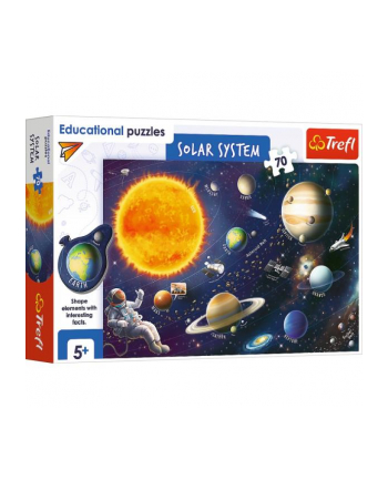 Puzzle 70el edukacyjne Układ słoneczny wersja angielska 15571 Trefl