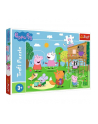 Puzzle 24el Maxi Zabawy na polanie Świnka Peppa. Peppa Pig 14342 Trefl - nr 2