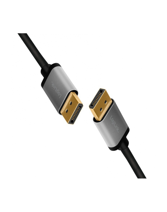 logilink Kabel DisplayPort 4K/60 Hz,DP/M do DP/M,alu. 5m główny