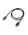 lanberg Kabel HDMI M/M V2.0 1m 4K pełna miedź czarny box - nr 7