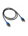 lanberg Kabel HDMI M/M V2.0 1m 4K pełna miedź czarny box - nr 8