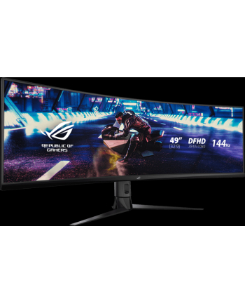 asus Monitor 49 XG49VQ VA 32:9 (3840 x 1080) ROG Strix 144Hz 4ms 1200nit 125% sRGB HDR400 HDMI DP USB B 2xUSB3.0 GŁOŚNIK