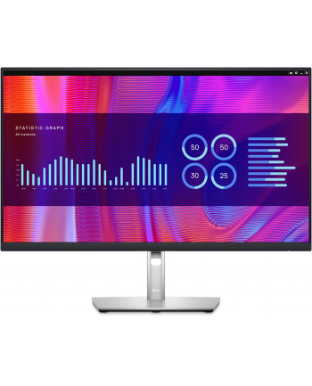 DELL Monitor P2723D-E 27 cali IPS LED QHD (2560x1440)/16:9/HDMI/DP/USB-C/4xUSB 3.2/RJ45/3Y AES'PPG