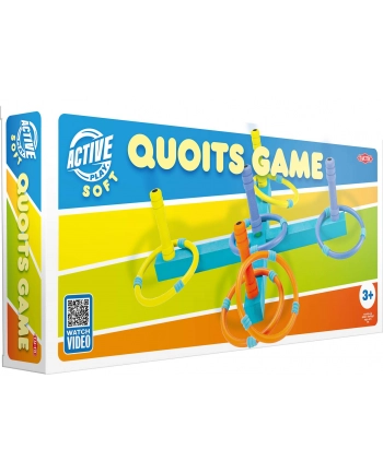 Gra plenerowa Miękki rzut pierścieniem Soft Quoits 58031 Tactic