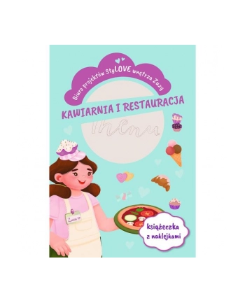 Biuro projektów '';Stylove wnętrza Zuzy'';. Kawiarnia i Reustauracja KS66997 Trefl