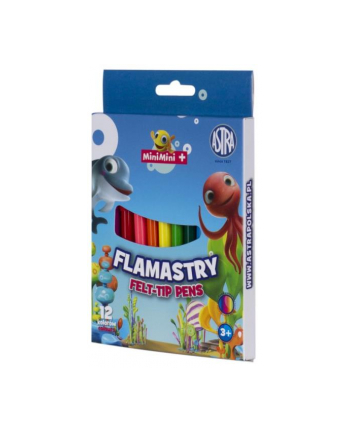 astra Flamastry 12 kolorów - Mini Mini 314121004