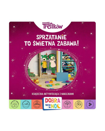 Sprzątanie to świetna zabawa. Dobranoc Trefliki na noc KS36688 Trefl