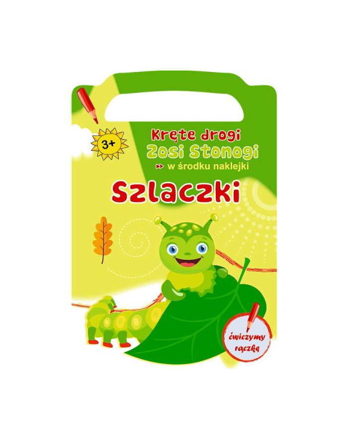 Kręte drogi znosi stonogi. Ćwiczenia ręki. Szlaczki KS66775 Trefl główny