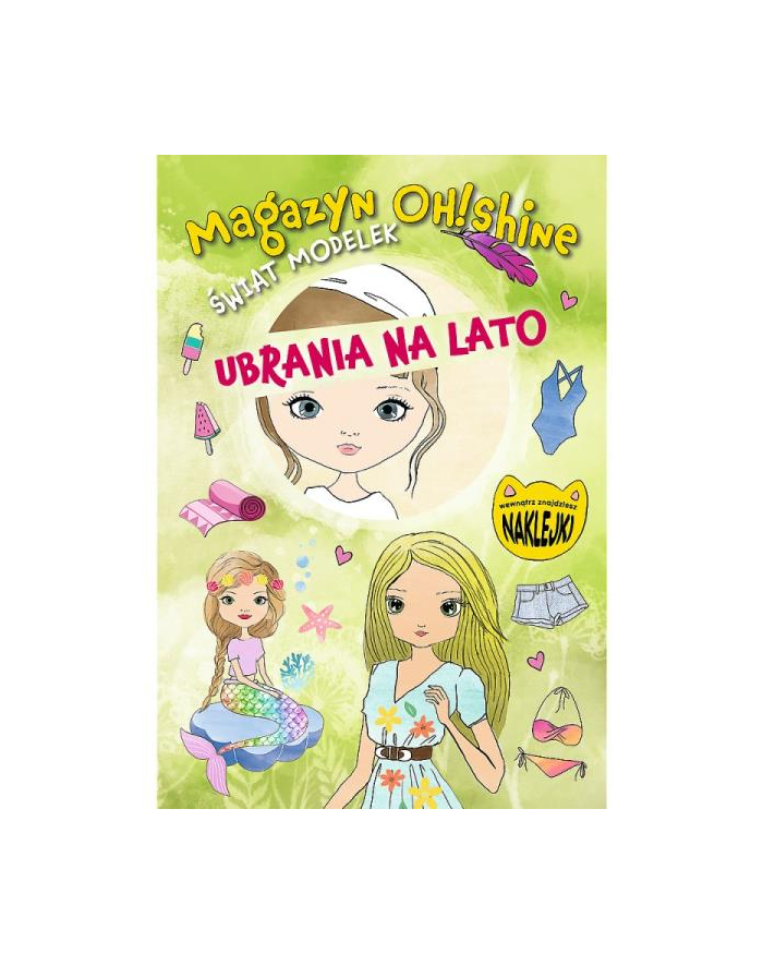 Magazyn OH!SHINE. Świat modelek. Ubrania na lato KS66911 Trefl główny