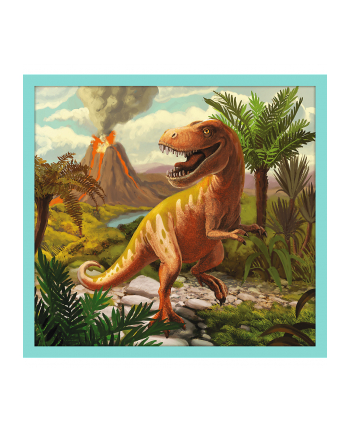 Puzzle 10w1 W świecie dinozaurów 90390 Trefl nr 1