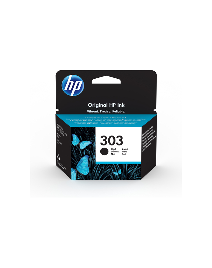 hp inc. Tusz nr 303 Czarny T6N02AE główny
