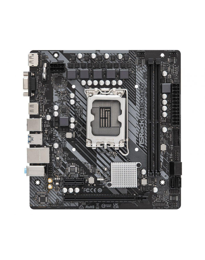 asrock Płyta główna H610M-HDV s1700 2DDR4 DP/HDMI mATX główny