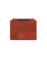 microsoft Klawiatura Surface Signature Keyboard z piórem Surface Slim Pen 2 Commercial Poppy Red 8X8-00027 do Pro 8 / Pro X - nr 1