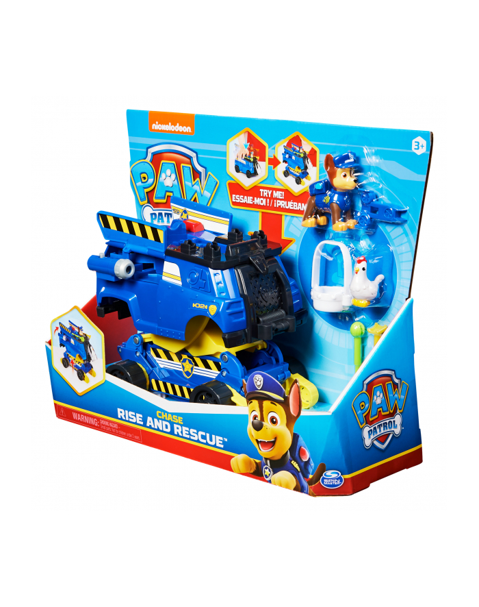PAW PATROL / Psi Patrol Rise and Rescue Pojazd Chase'a 6063637 Spin Master główny