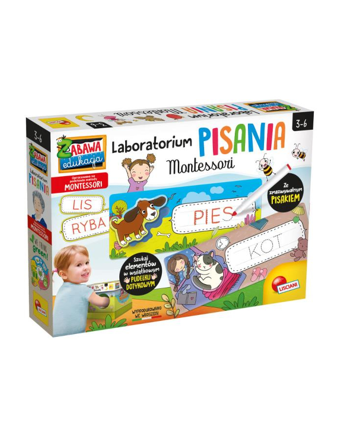 lisciani giochi Montessori Laboratorium pisania 85620 LISCIANI główny
