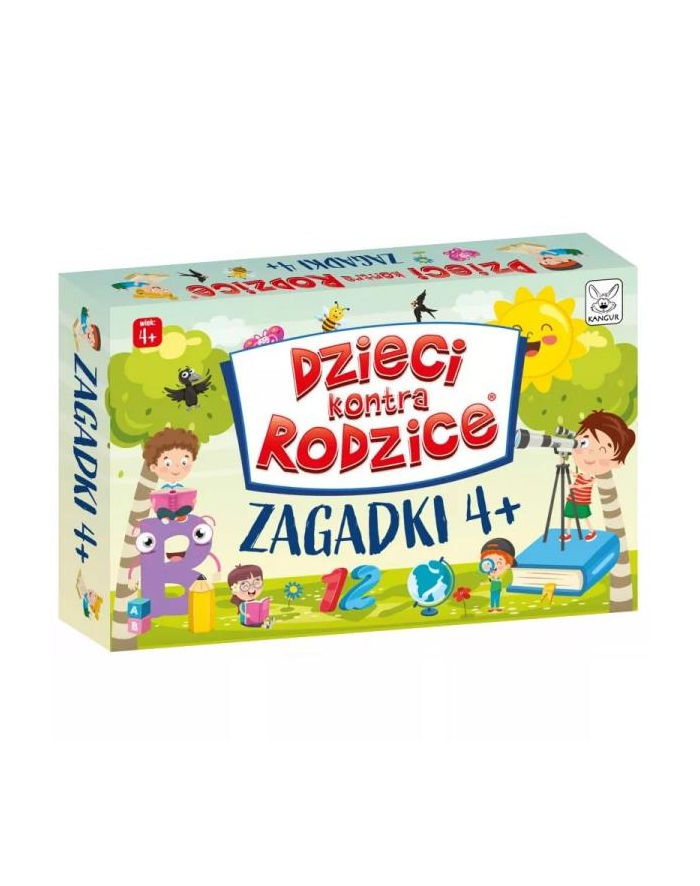 kangur Dzieci Kontra Rodzice. Zagadki 4+ główny