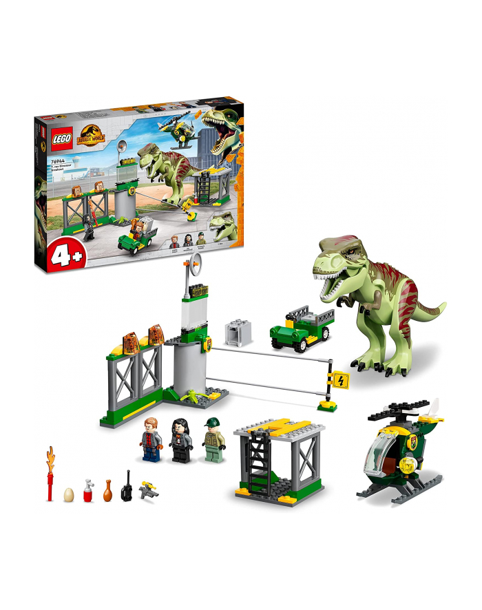 LEGO 76944 JURASSIC WORLD Ucieczka tyranozaura p4 główny