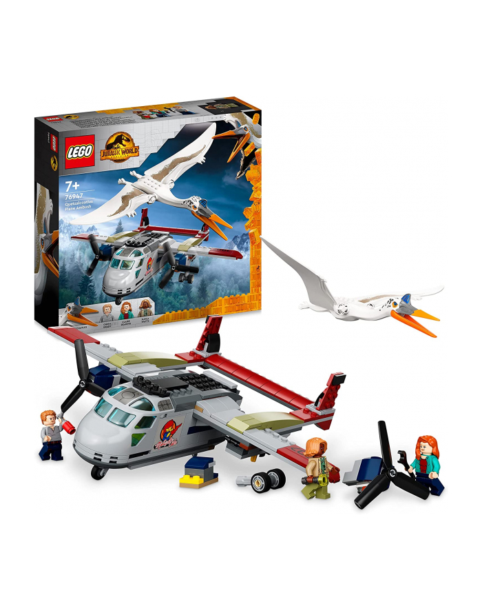 LEGO 76947 JURASSIC WORLD Kecalkoatl: zasadzka z samolotem p3 główny