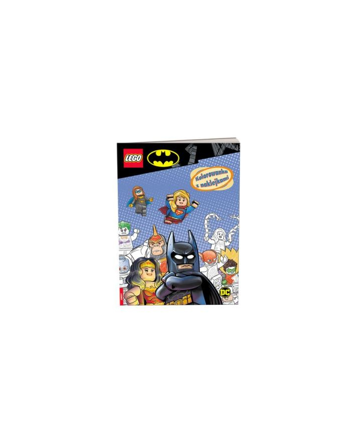ameet Książka LEGO DC COMICS. Kolorowanka z naklejkami NA-6451 główny