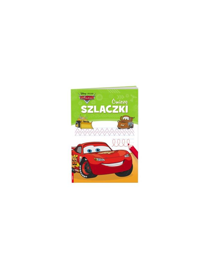 Książka DISNEY/PIXAR AUTA. Ćwiczę szlaczki SZLB-9102 AMEET główny