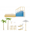 mga entertainment MGA Rainbow High Basen z podświetleniem Color Change Pool 'amp; Beach Club Playset 578475 - nr 1