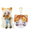 mga entertainment MGA Na! Na! Na! Lalka z torebką Seria 2 Surprise 2-in-1 Fashion Doll and Purse Glam Tabitha Nekota (Tabby Cat) 579267 - nr 1
