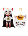 mga entertainment MGA Na! Na! Na! Lalka z torebką Seria 2 Surprise 2-in-1 Fashion Doll and Purse Glam Luna Luck (Lucky Cat) 579274 - nr 1