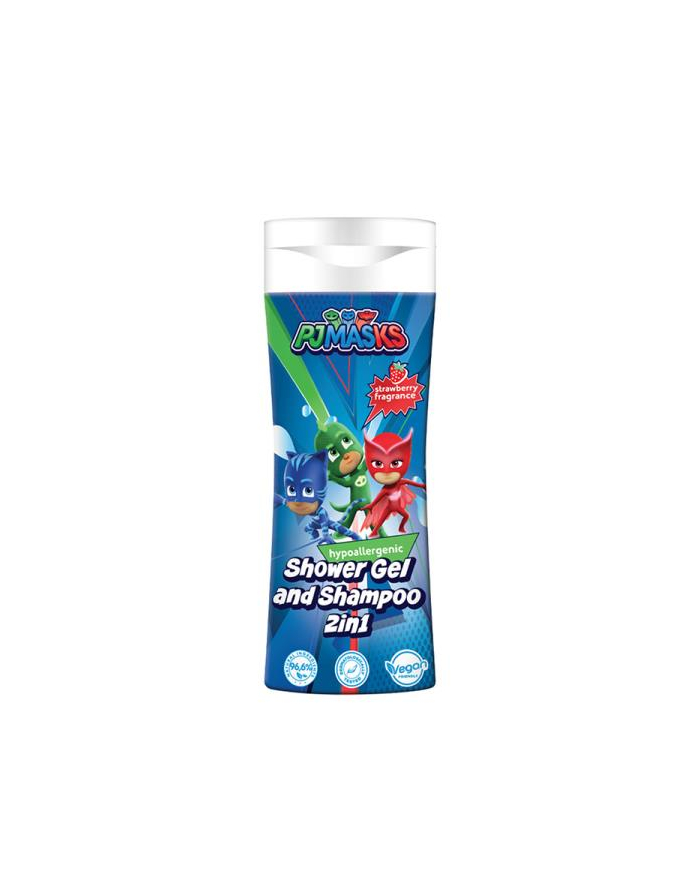 Pidżamersi żel pod prysznic i szampon 2w1 300 ml truskawka p25 EDG główny