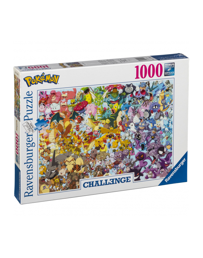 Puzzle 1000el Challenge Pokemon 151660 RAVENSBURGER p5 główny