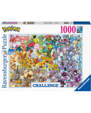 Puzzle 1000el Challenge Pokemon 151660 RAVENSBURGER p5