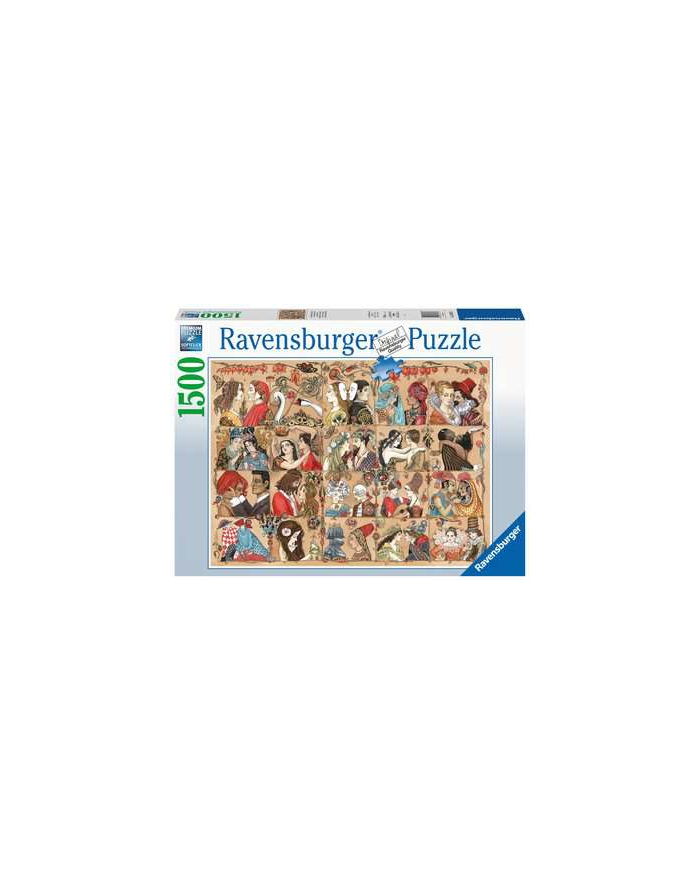 Puzzle 1500el Historia milości 169733 RAVENSBURGER p5 główny